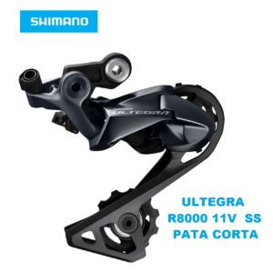 Descarrilador Shimano Ultegra R8000 SS 11v Pata Corta Máx 30T en Caja