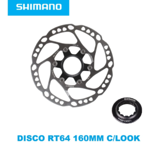 Disco Shimano DEORE RT64 160mm Centerlook Tapa Ajuste Interna en Caja