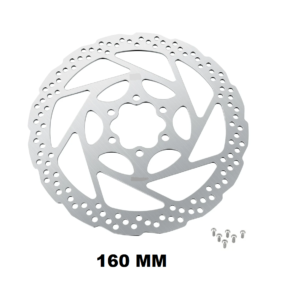Disco de Freno Generico 160 mm 6 Pernos Acero
