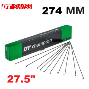 Radios Dt Swiss Champion 27.5″ L: 274 mm 2.0/2.0 mm (X 1 UND)