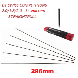 Radios Dt Swiss Competitions Straightpull Rebajados 29″ L: 296 mm 2.0/1.8/2.0 (1 UND)