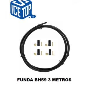 Kit de Manguera Hidráulica ICESTOP 3 Metros para BH59 Altus/Acera/Alivio + Pin olivas +Tornillos Taiwán