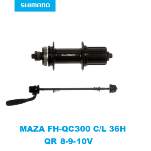 Maza Posterior Shimano FH-QC300 QR 9x135mm 36H Centerlook 8-9-10v OEM