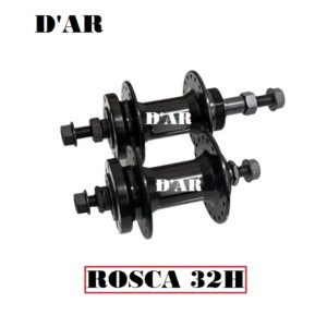 Juego de Mazas D’AR Modelo Rosca 32H Rodajes Disco Apernado Aluminio (PAR)