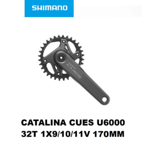 Biela Shimano Cues FC-U6000 32T 1×9/10/11v 170 mm Hollowtech en Caja