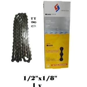 Cadena CHIYUAN 1/2″ x 1/8″ de 1v 114 Links Acero China