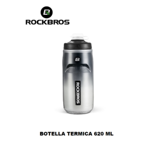 Botella Térmica Rockbros 620 ml Black DCBT22-BK