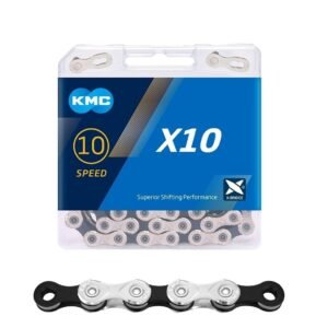 Cadena KMC X10v Gris/Black 116 Links Original