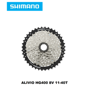 Piñon Shimano Alivio 8V CS-HG400 11-40T en Caja