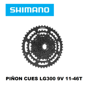 Piñon Shimano Cues CS-LG300 9V 11-46T en Caja