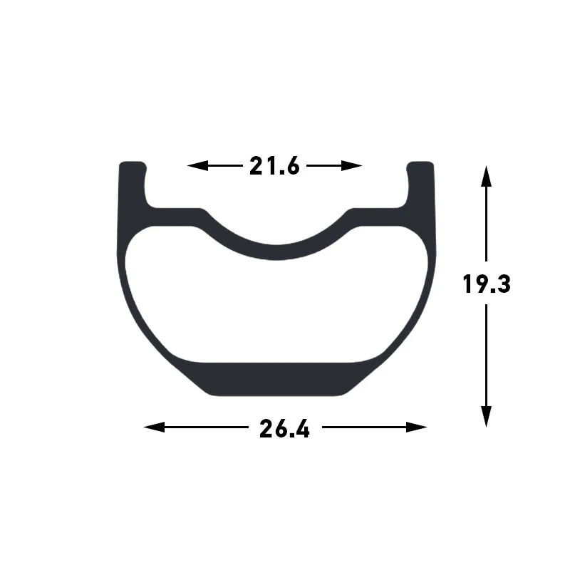 Aros de Carbono XC Stans Valor ZTR 29" 28H TR - Imagen 2